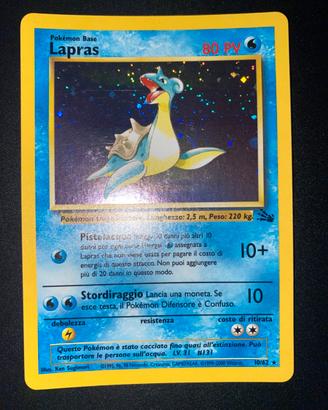 Carta Pokemon Lapras