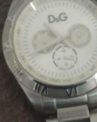  D&G Orologio uomo da polso acciaierie Originale.