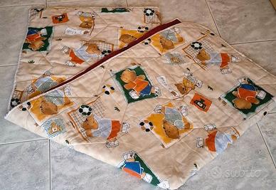 Trapunta/Piumoncino Lettino Orsetti Calciatori