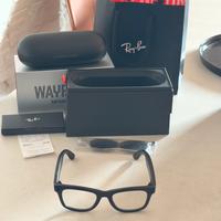 Occhiali RayBan Wayfarer Meta Stories Meta Nero L