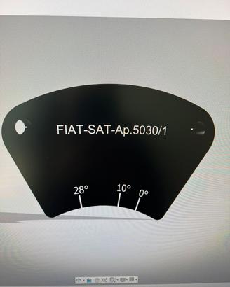 Piastra Fase FIAT-SAT-Ap.5030/1 per 500 e 126