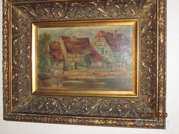 Quadro case campagna 800 scuola tedesca