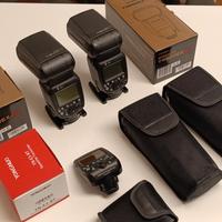 Set Flash con stativi e softbox