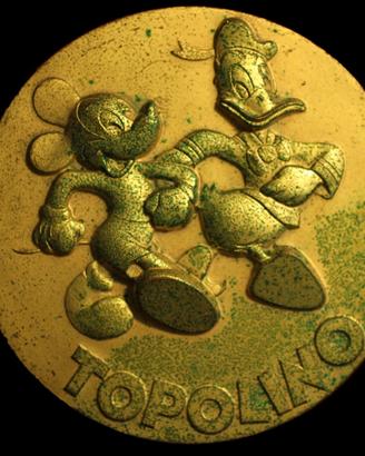 C.erco medaglia Topolino Lorioli disney paperino