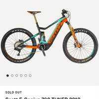 Bicicletta e-bike Scott e-Genius 700 tuned