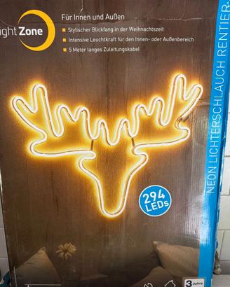 Luci led renna
