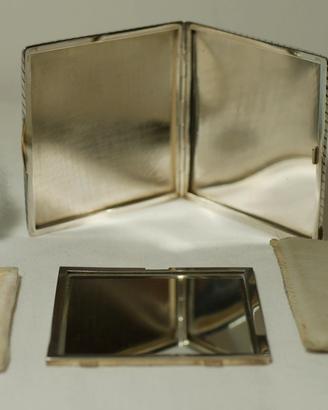Portacipria Argento 925 e Oro 18 Carati