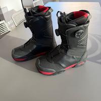 Snowboard scarponi salomon synapse focus boa uomo
