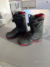 Snowboard scarponi salomon synapse focus boa uomo