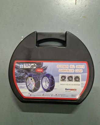 Catene da neve Eurobrico KNS-90 9 mm NUOVE