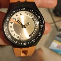 swatch rare orange fun scuba sugb103 climbing lobs