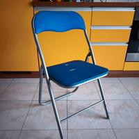 Sedia pieghevole vintage.