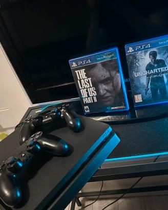 Playstation 4 Slim 1TB + 2 Controller+17 giochi