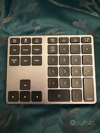 Tastirino numerico Bluetooth per Windows e Mac