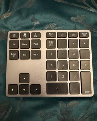 Tastirino numerico Bluetooth per Windows e Mac