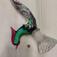 fagiano in vetro di murano