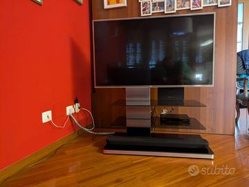 Mobiletto portatv con ruote per TV a schermo piatt