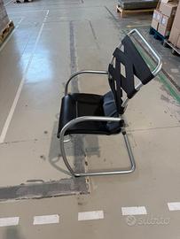 Poltrone Canasta postmoderne vintage Heron Parigi