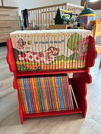 Collezione Pimpa: 24 DVD e 24 libri con libreria