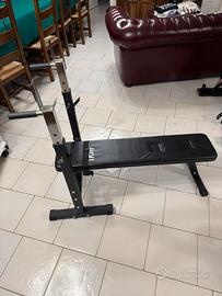 Bilanciere e panca e collari .