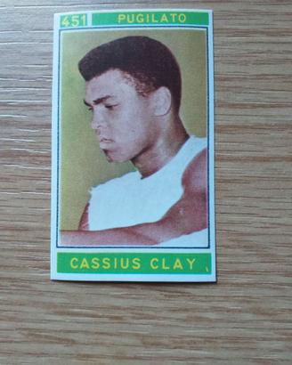 Figurina Cassius  clay campioni dello sport 67,68