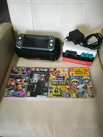 Nintendo switch+caricatore+giochi 