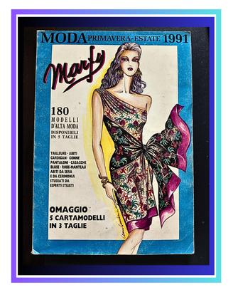 Rivista Moda Marfy Primavera Estate 1991 Cartamode