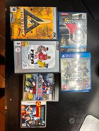 23 Videogiochi Misti Pc-PS4-PS3-PS2-Nintendo