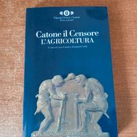 De agricoltura di Catone il Censore. Ed. Mondadori