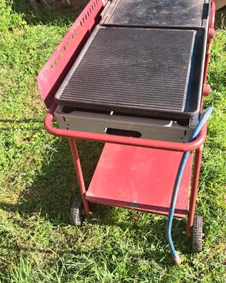barbecue a gas
