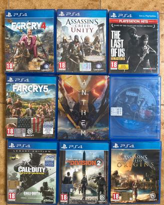 Giochi playstation 4 vari prezzi