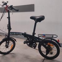 bicicletta pieghevole 20' cambio Shimano + sacca

