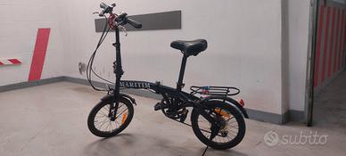 bicicletta pieghevole 20' cambio Shimano + sacca

