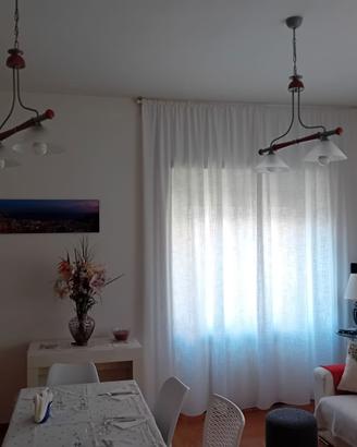 Coppia di lampadari 2 luci