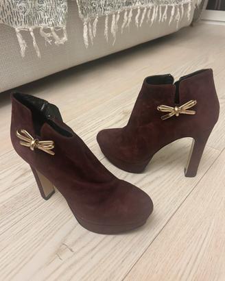 Tronchetti Twin Set borgogna e oro