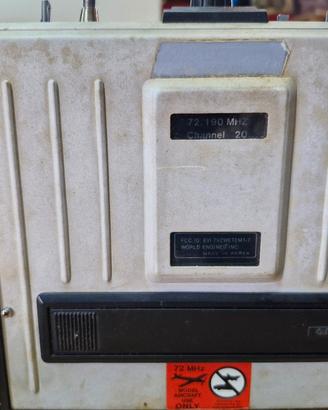 radio per aeromodelli vintage