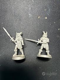 Ral partha fighters with swords
