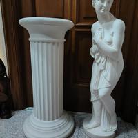 Statua Venere Canova con Colonna   – Eu