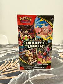 Pokemon Perfect Order Booster Bundle Sigillato