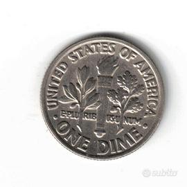 Moneta, Stati Uniti d'America, 1 Dime, Roosevelt