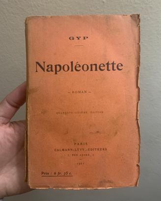 Libro antino napoleonette gyp 1921 in francese