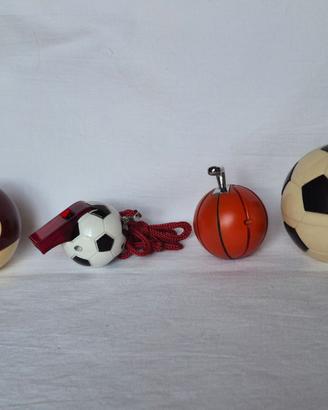 4 ACCENDINI VINTAGE A FORMA DI PALLA SPORT VARI – 