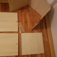 2 Ante Libreria Scaffale IKEA KALLAX Rovere