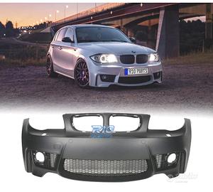 PARAURTI ANTERIORE BMW E87 E82 E81 E88 LOOK 1M PDC