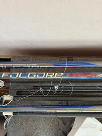 Coppia canne beach ledgering trabucco folgore