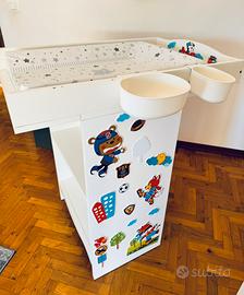 Fasciatoio e materassino