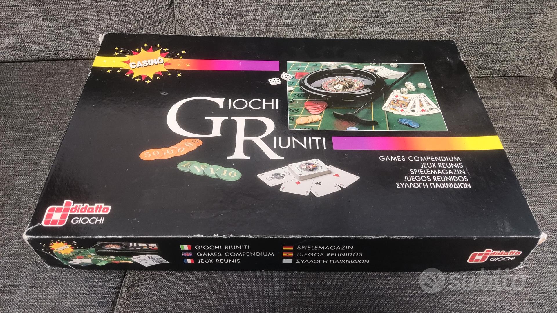 Giochi riuniti da casinò - Tutto per i bambini In vendita a Trieste