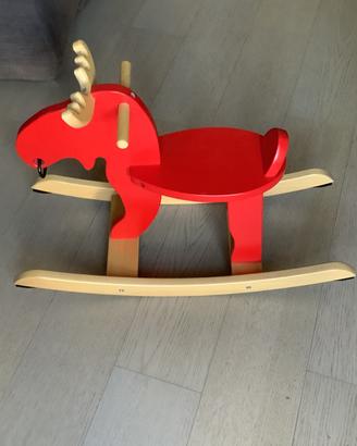 Cavallo a dondolo Alce Ekorre Ikea