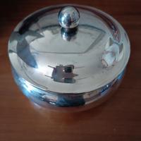 portaoggetti silver plated 