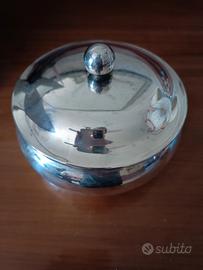 portaoggetti silver plated 